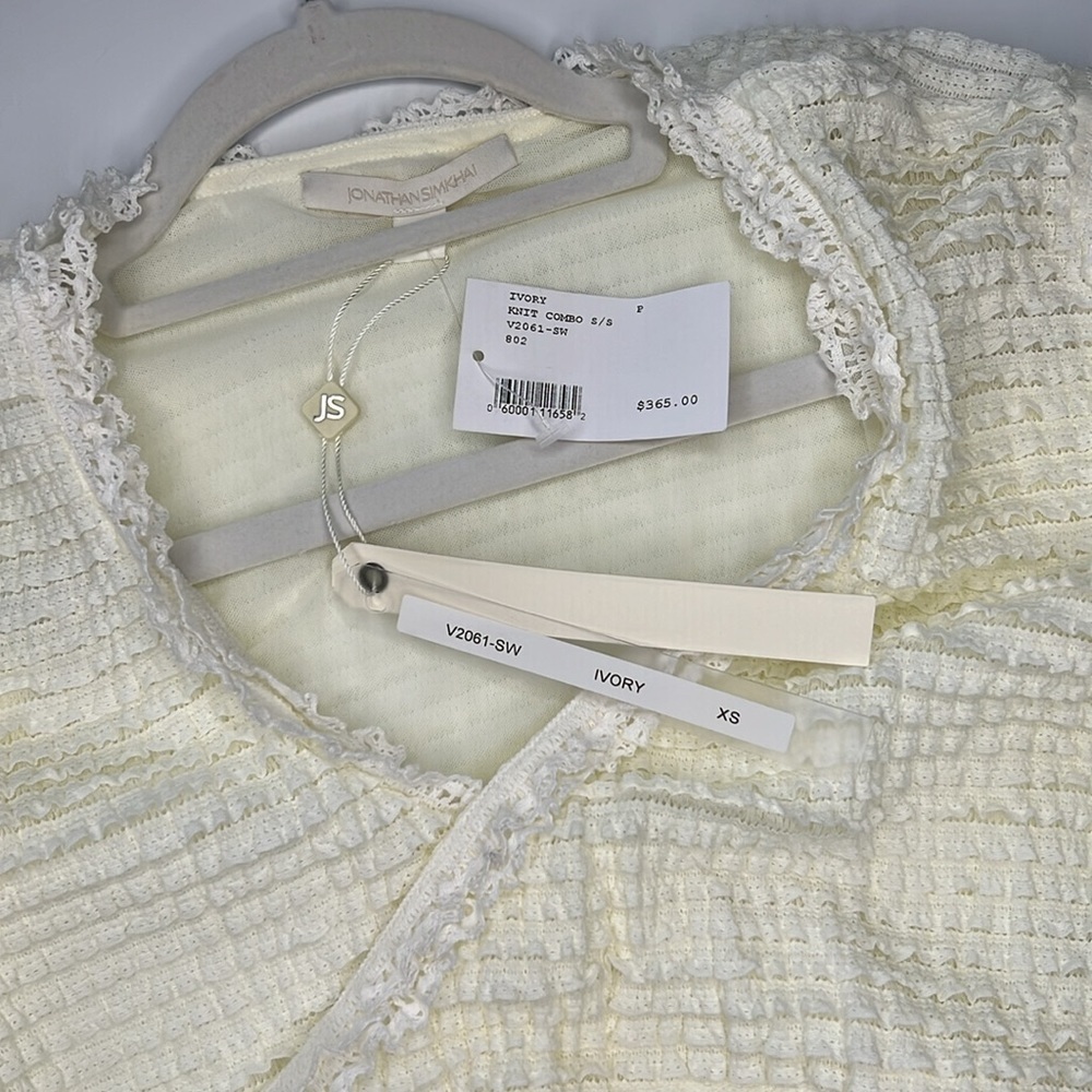 Jonathan Simkhai Wrap Crop Top! NWT - Picture 5 of 12